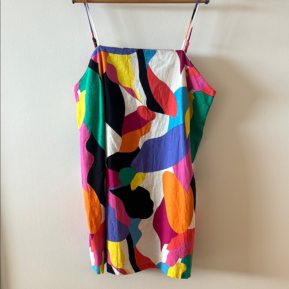 A New Day Colorful Abstract Dress